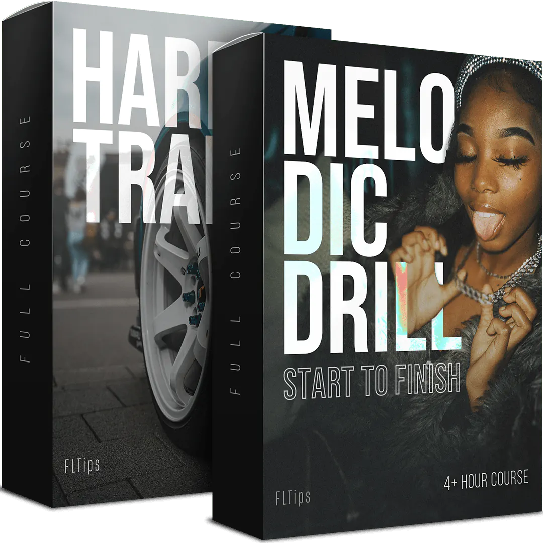fl studio hard trap and melodic uk drill from start to finish courses bundle